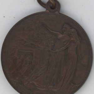Médaille Simplon 1906 (ss+) Bronze