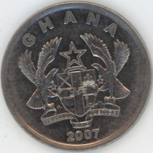 Ghana 20 Pesewas 2007 (ss)