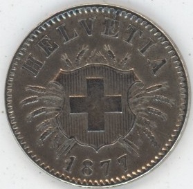 5 Centimes 1877 (vz)