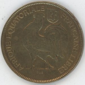 Afrique Equatoriale Française 1 Franc 1943 (ss+)