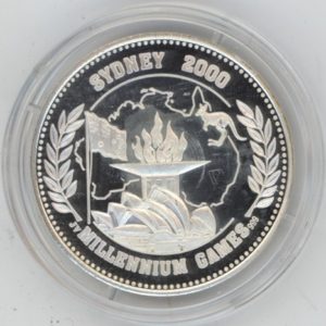 Médaille XXVII Olympic Games Sydney 2000 (unz) en argent 999