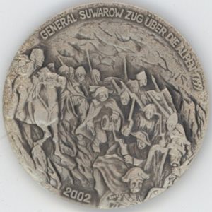 Médaille 1. August-Taler 2002 (unz) en argent