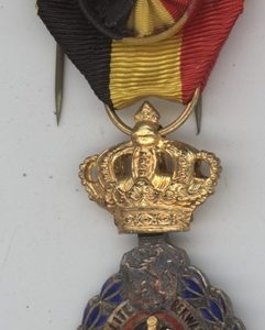 Médaille Belgique, Médaille du Travail 1ère Classe avec Rosace (vz)