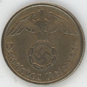 Germany Troisième Reich 10 Reichspfennig 1937 A (ss+)