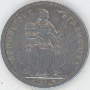 Nouvelle Calédonie 1 Franc 1971 (vz)