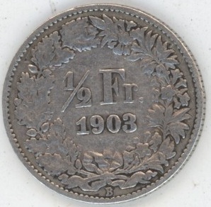 50 Centimes 1903 (ss)