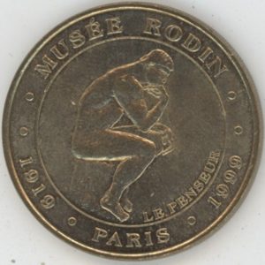 Monnaie de Paris Musée Rodin 1999 (vz)