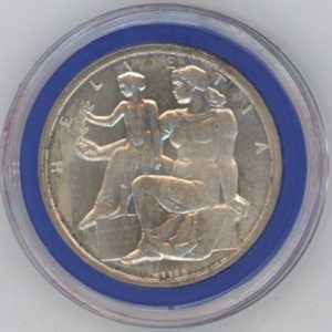 5 Francs comm. 1948 Verfassung (vz-unz)