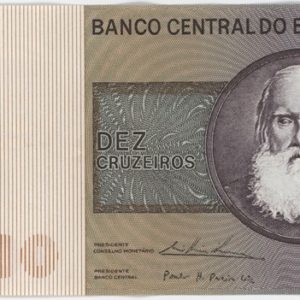 Brésil 10 Cruzeiros ND (1974)
