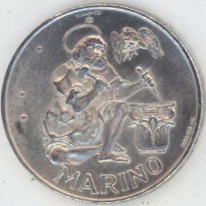 San Marino 500 Lire 1975 (vz-unz) en argent