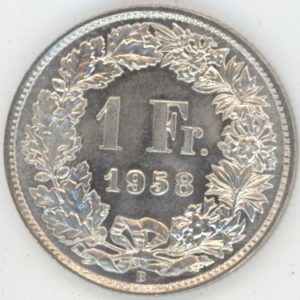 1 Franc 1958 (vz)