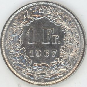1 Franc 1967 (ss+)