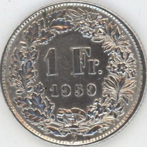 1 Franc 1959 (ss+)