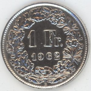 1 Franc 1962 (ss+)