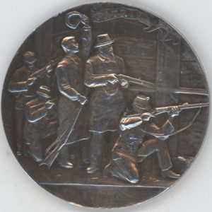 Médaille de Tir Fédéral Neuchâtel 1898 (ss+) en argent