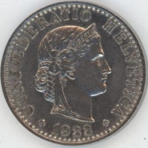 20 centimes 1933 (vz)