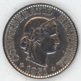 5 Centimes 1951 (ss-vz)