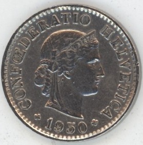 5 Centimes 1950 (ss+)