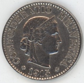 5 Centimes 1915 (vz)