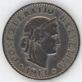 5 Centimes 1913 (s-ss)
