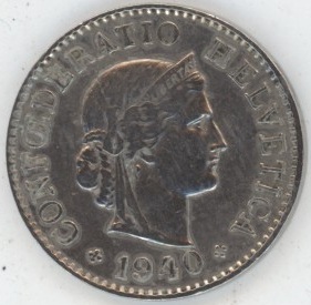 5 Centimes 1940 (ss)