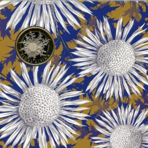 Folder 10 Francs comm. 2018 Chardon argenté (unz)