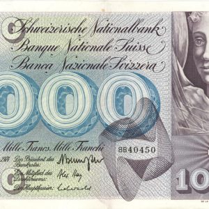 1000 Francs 1974 Danse des Morts