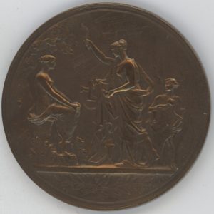 Médaille 1er Concours du Journal Suisse des Photographes Lausanne 1901 (vz)