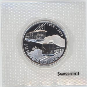 20 Francs comm. 2012 (unz) Chemin de Fer de la Jungfrau