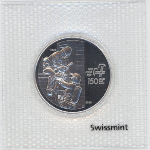 20 Francs comm. 2020 (unz) Sapeurs-pompiers