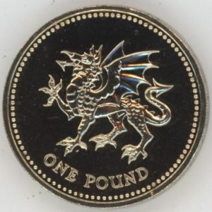 Grande-Bretagne 1 Pound 2000 Elizabeth II 4e effigie (unz)