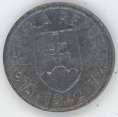 Slovaquie 5 Halierov 1942 (ss-vz)