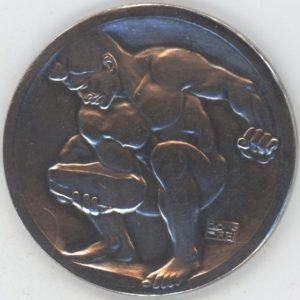 Médaille 56 Eidg. Turnfest Basel 1912 (ss+) en argent