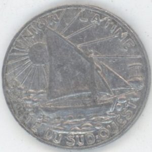 France Département de la Haute-Garonne Toulouse 5 Centimes 1922 (ss)