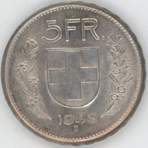 5 Francs 1949 (ss+)