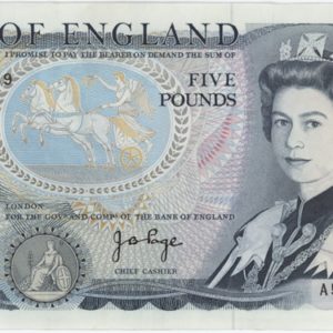 Grande-Bretagne 5 Pounds ND (1971-91)