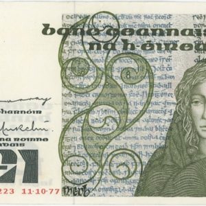 Irlande 1 Pound 1977