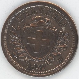 1 Centime 1851 (ss)