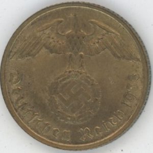 Germany Troisième Reich 10 Reichspfennig 1938 A (ss)