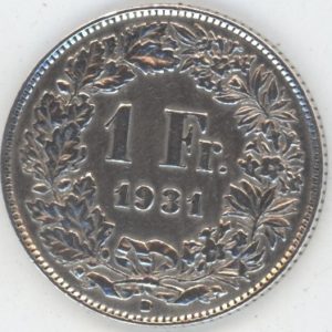 1 Franc 1931 (ss)