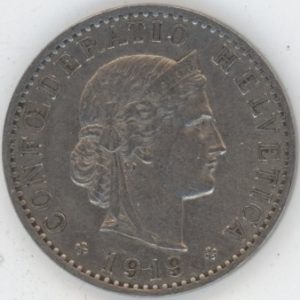 20 Centimes 1919 (ss)