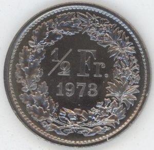 50 Centimes 1973 (unz)