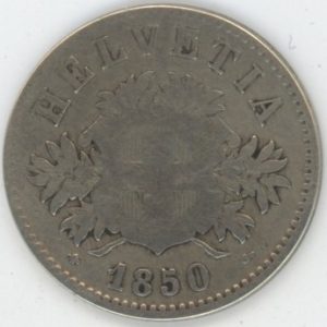 20 Centimes 1850 (s-)