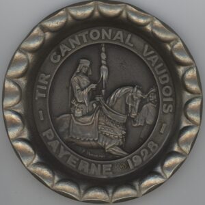 Assiette Tir Cantonal Vaudois 1928 (vz)