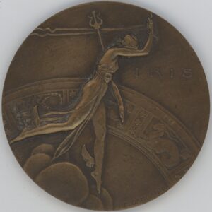 Médaille IRIS Messagère des dieux dans l'espace 1927 Bronze (vz)