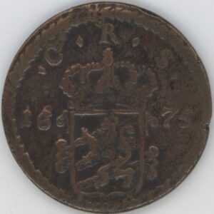 Suède 1 Öre 1675 Silfwermynt Karl XI (ss)