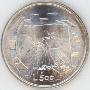 San Marino 500 Lire 1976 Famille (vz-unz) en argent