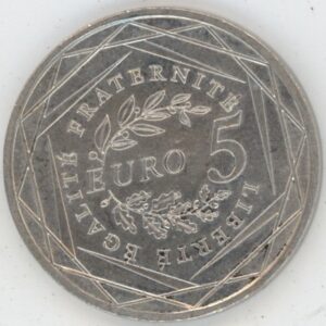 France 5 Euros 2008 Semeuse (vz) en argent