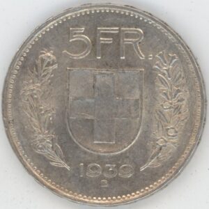 5 Francs 1939 (vz)