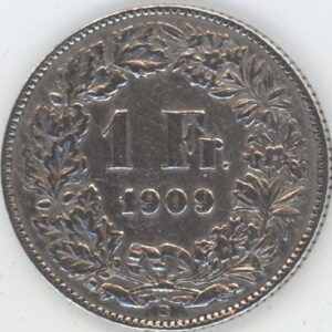 1 Franc 1909 (ss)